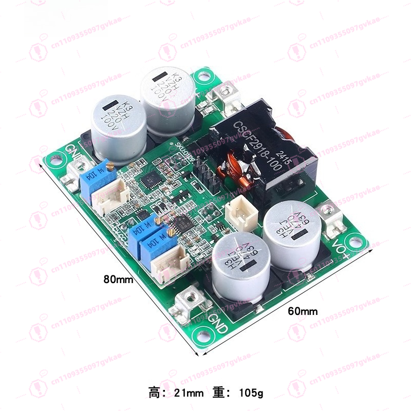 Step Down Dc Power Supply Module 1000W - 1000W DC-DC Synchronous Step-down Power Supply