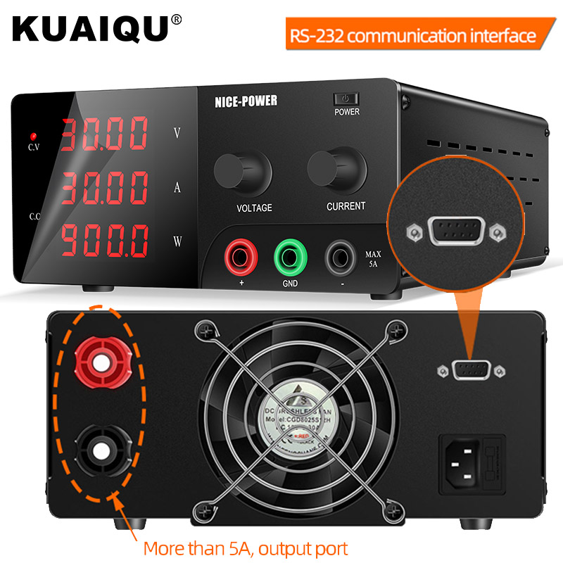 High Power 60V 20A Bench Power Supply - High Power 900W Adjustable DC Power