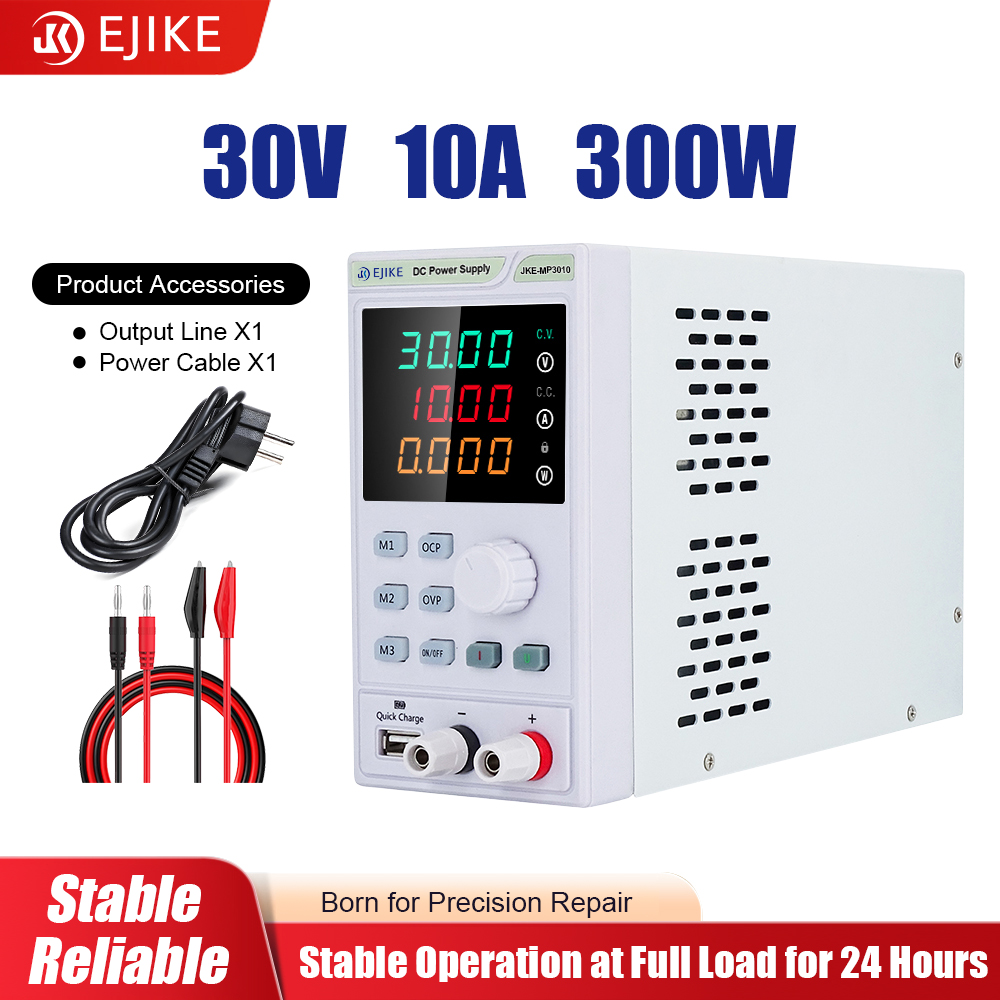 Programmable Dc Power Supply 60V 10A - EJIKE DC Power Supply 300W Programmable