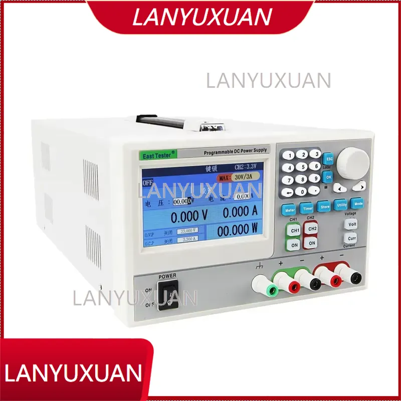 Dual Channel Linear Power Supply 30V 5A - ET ET3721 Programmable Linear Switching Power