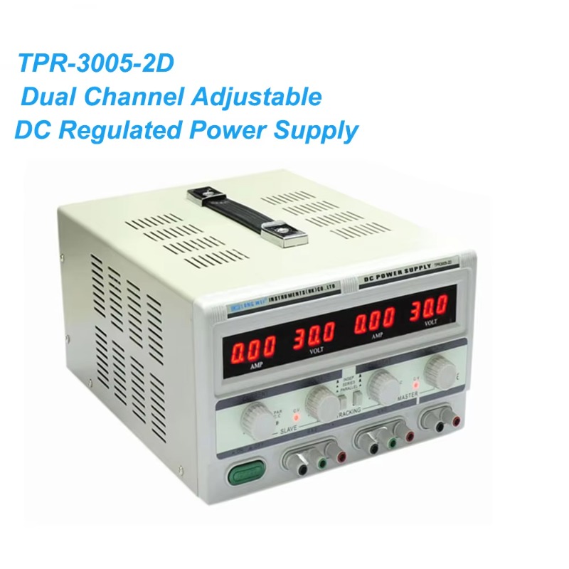 TPR-3005-2D Dual Channel Adjus - Dual Channel Linear Power Supply 30V 5A 评论和价格