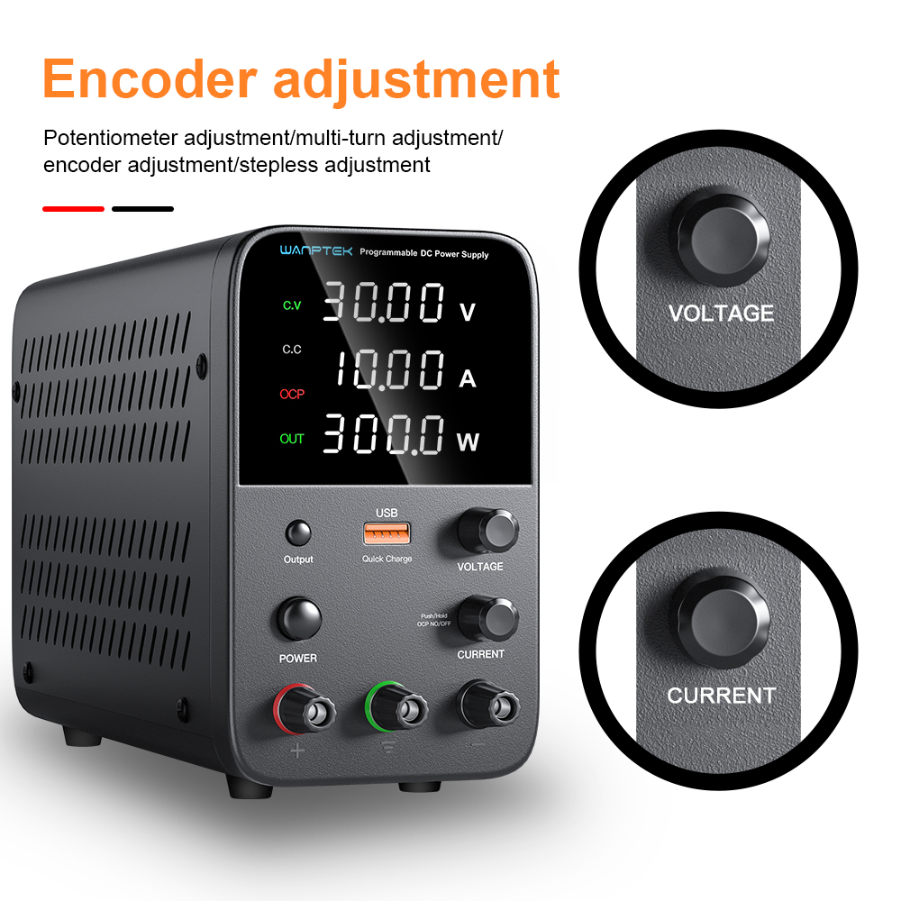 Wanptek Laboratory Power Suppl - Programmable Dc Power Supply 60V 10A 评论和价格