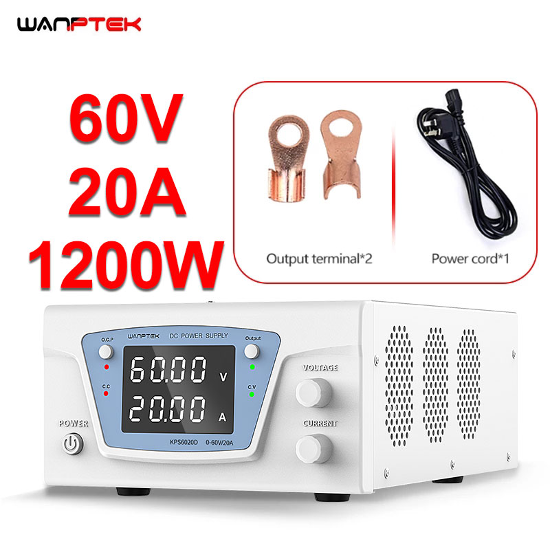 Wanptek Lab DC Power Supply Ad - High Power 60V 20A Bench Power Supply 评论和价格