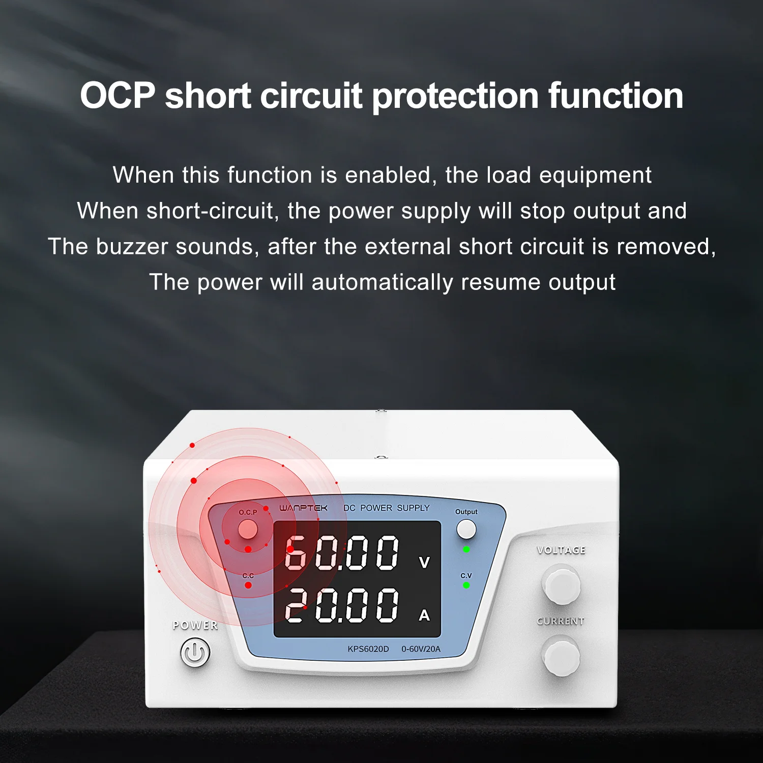 Wanptek Lab DC Power Supply Ad - High Power 60V 20A Bench Power Supply 评论和价格