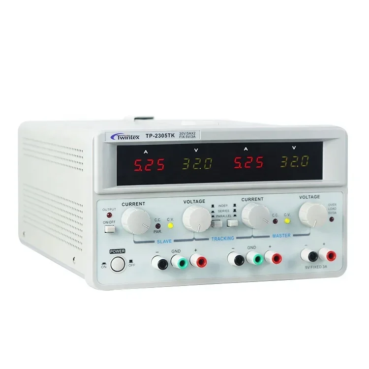 2026/Twintex TP-2305E 300W Sym - Dual Channel Linear Power Supply 30V 5A 评论和价格
