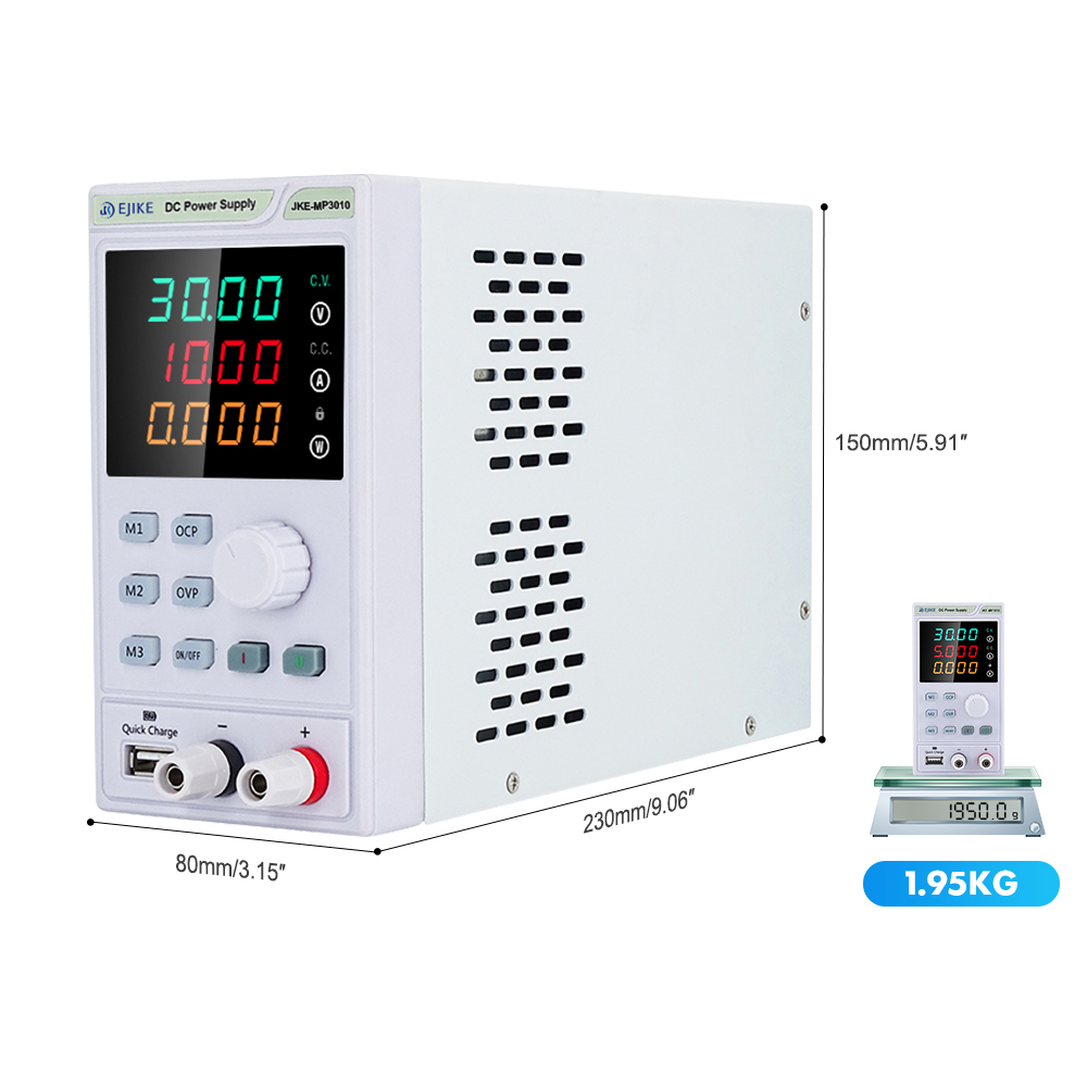 EJIKE DC Power Supply 300W Pro - Programmable Dc Power Supply 60V 10A 评论和价格